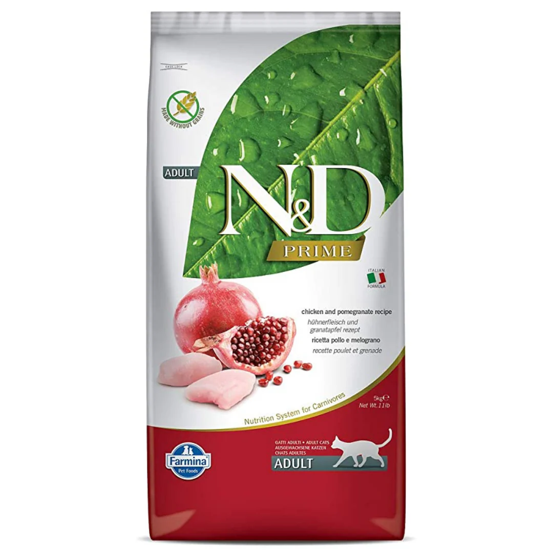 Farmina N&D Prime Cat Chicken & Pomegranate Adult Dry Food