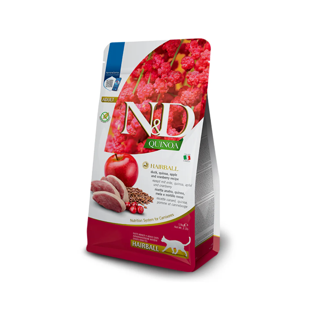 Farmina N&D Quinoa Hairball Dry Food For Adult Cat