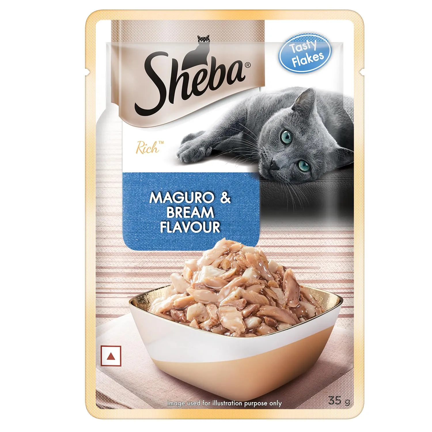 Sheba Rich Maguro & Bream Flavour Adult Wet Cat Food
