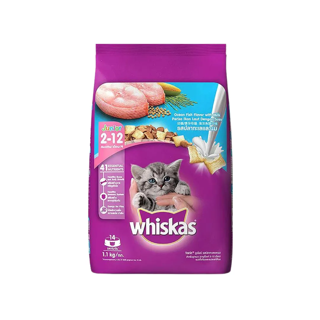 Whiskas Junior Ocean Fish Dry Cat Food