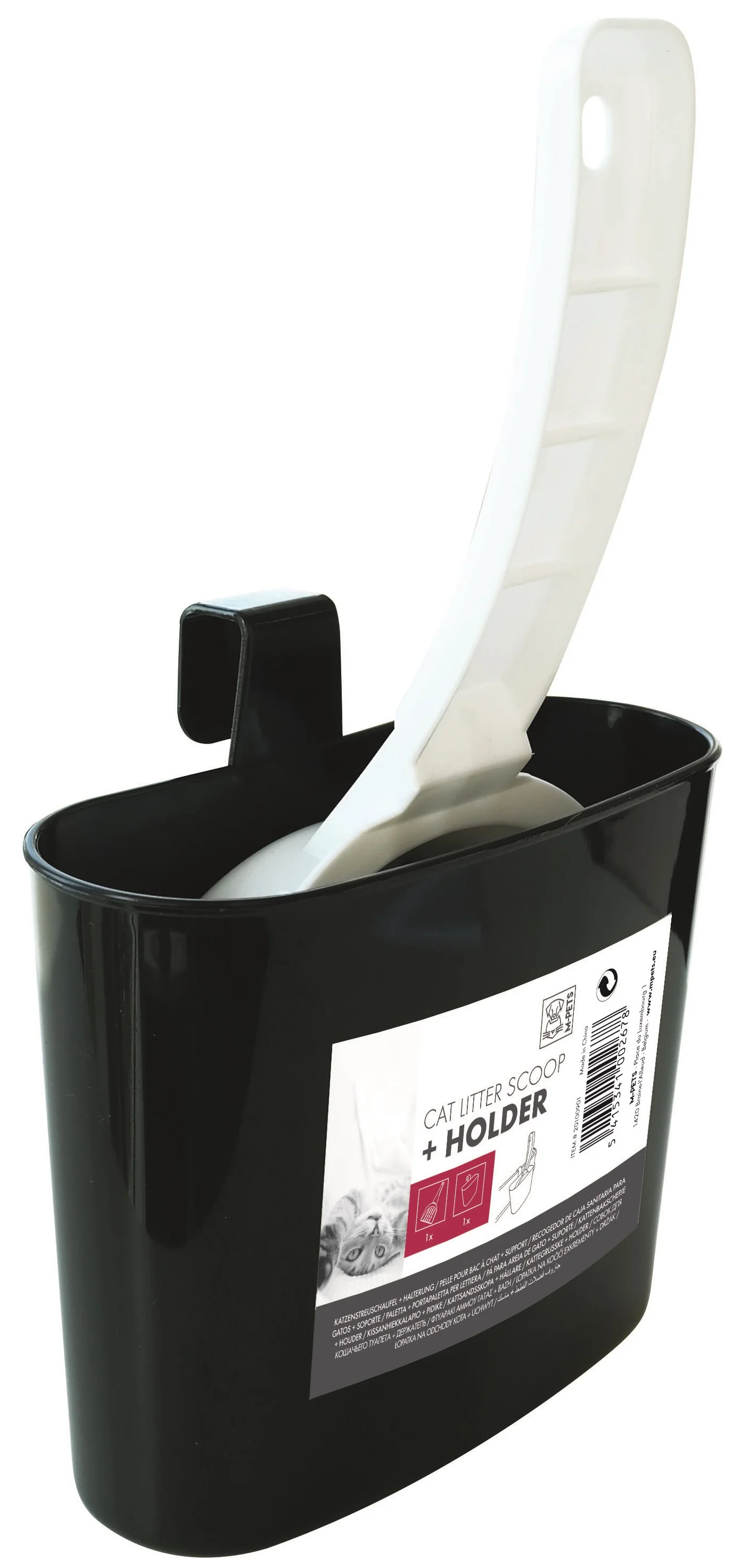 M-Pets Cat Litter Scoop + Holder