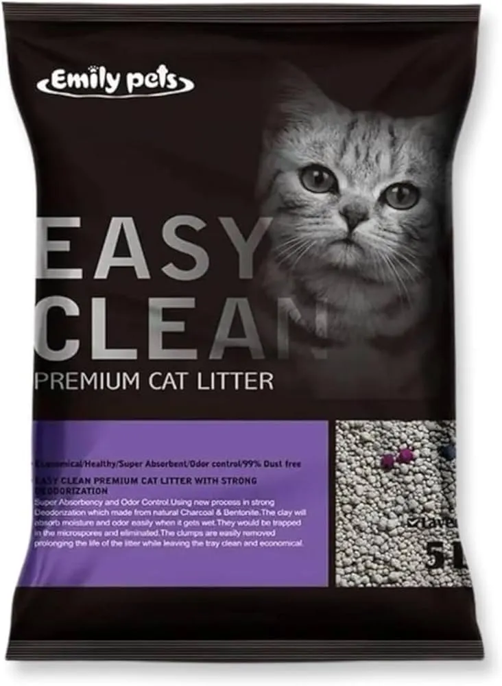 Emily Pets Easy Clean Cat Litter Lavender