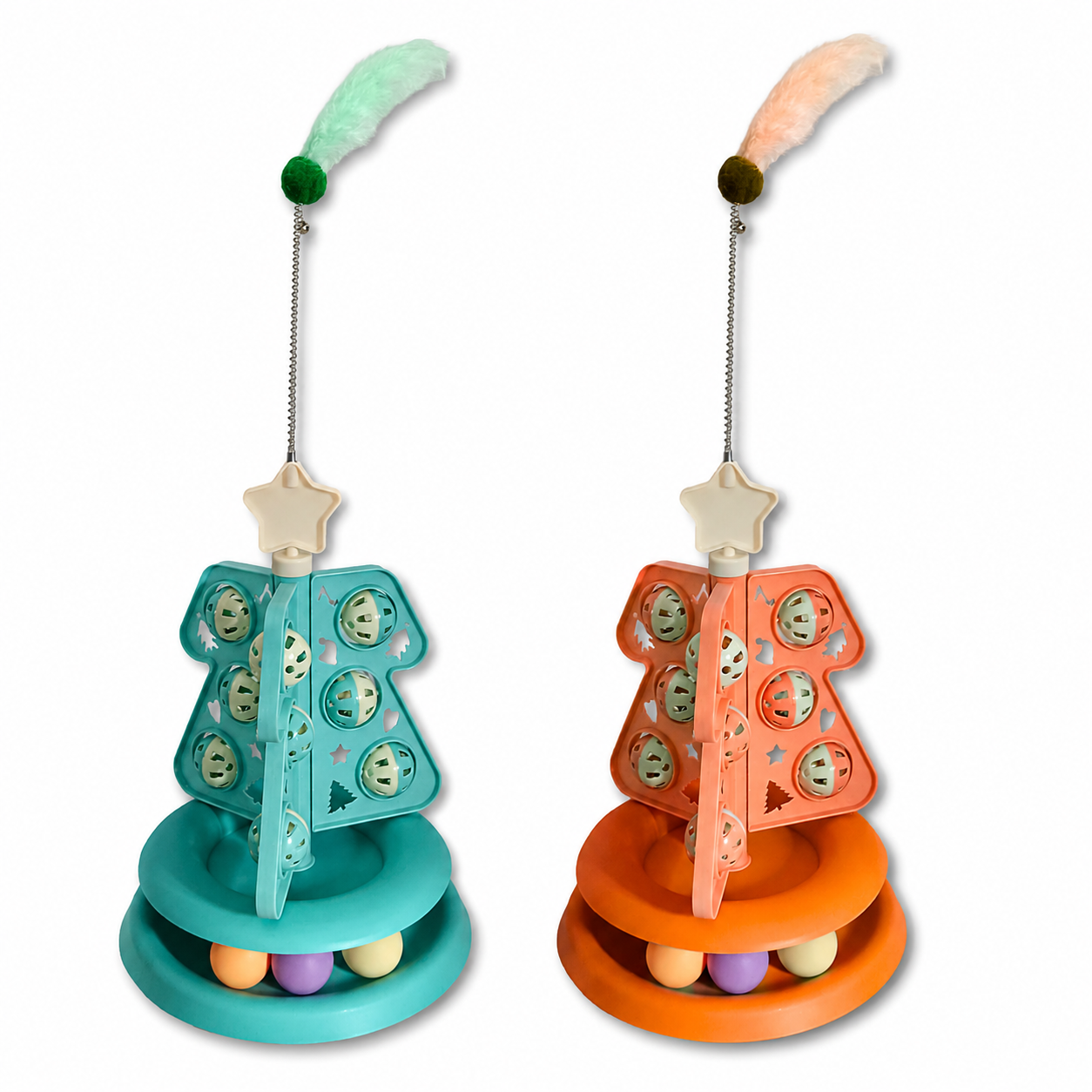 Companion Needs Cat Toy Fountain Feather