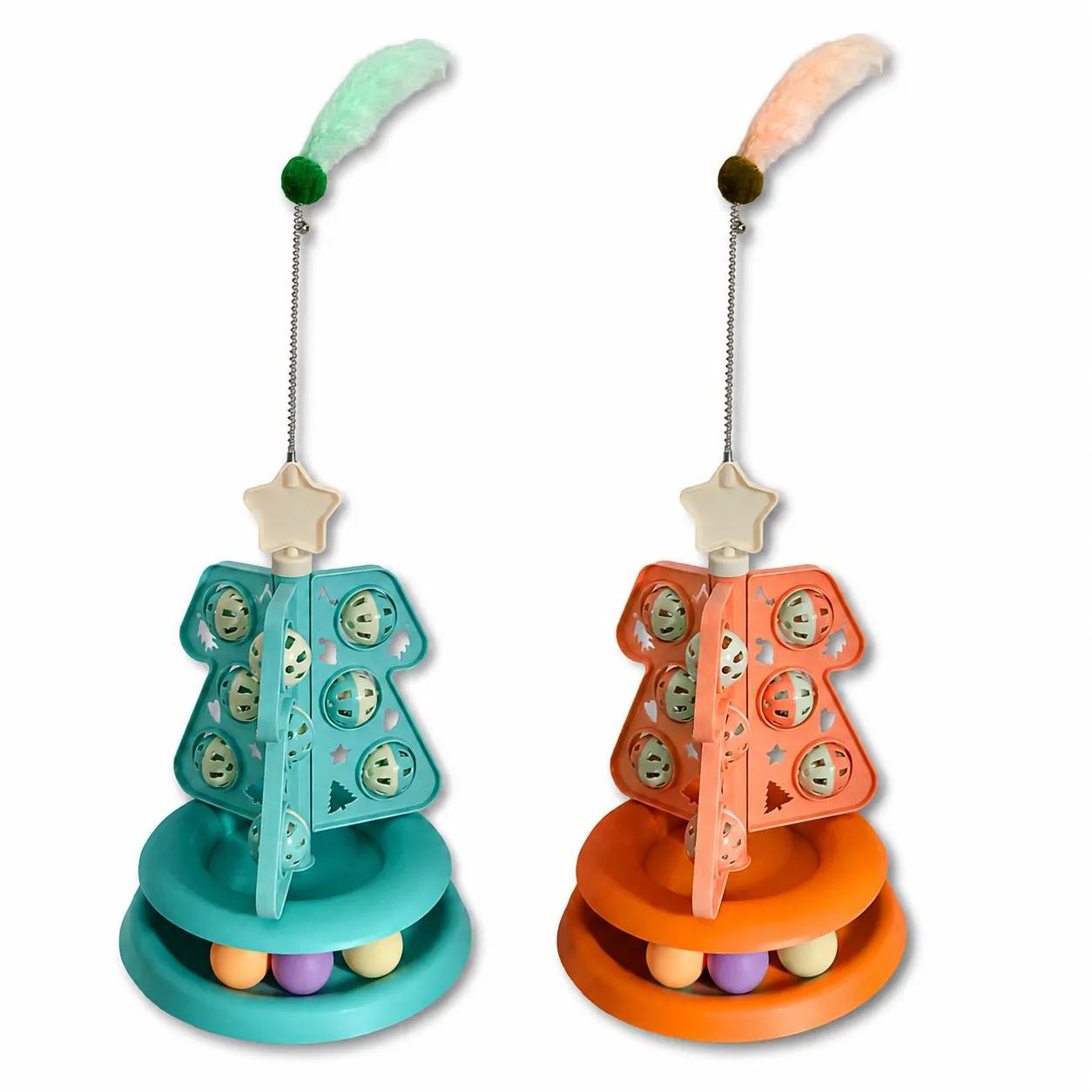 Companion Needs Cat Toy Fountain Feather