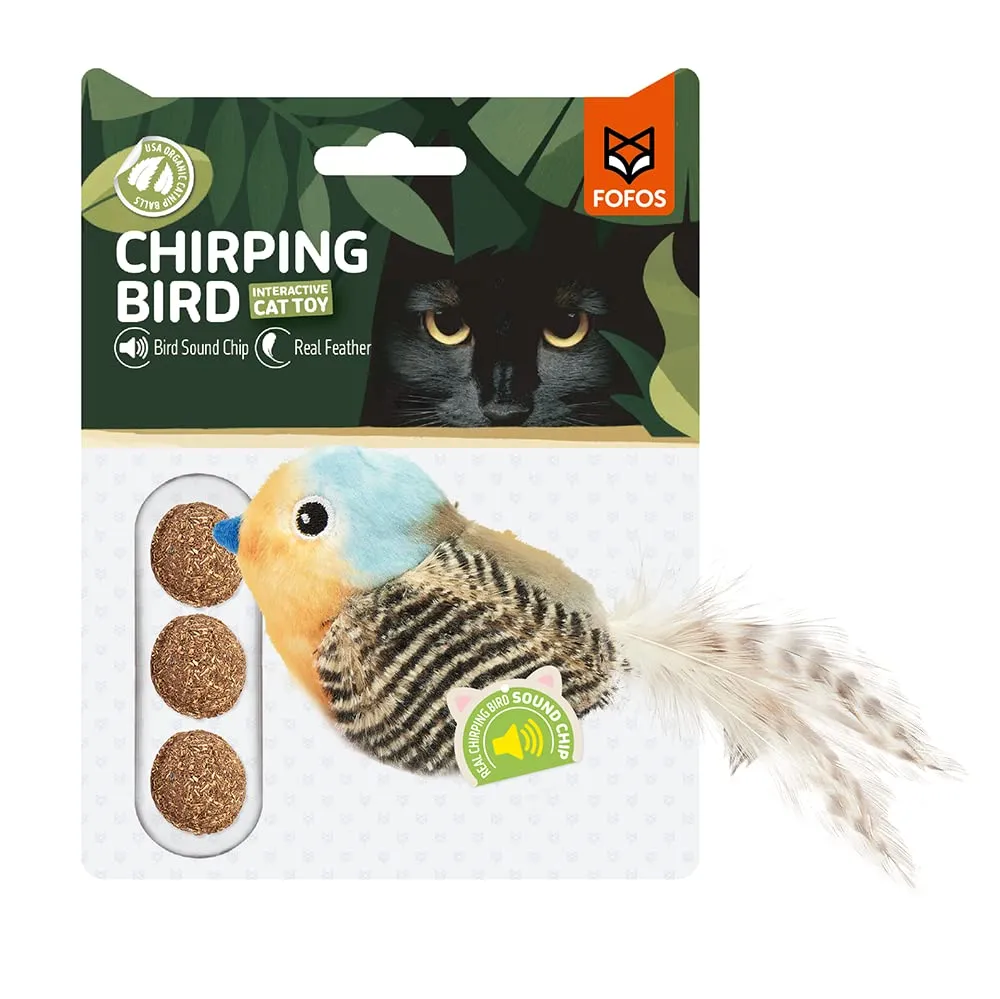 Fofos Bluebird With Catnip Balls