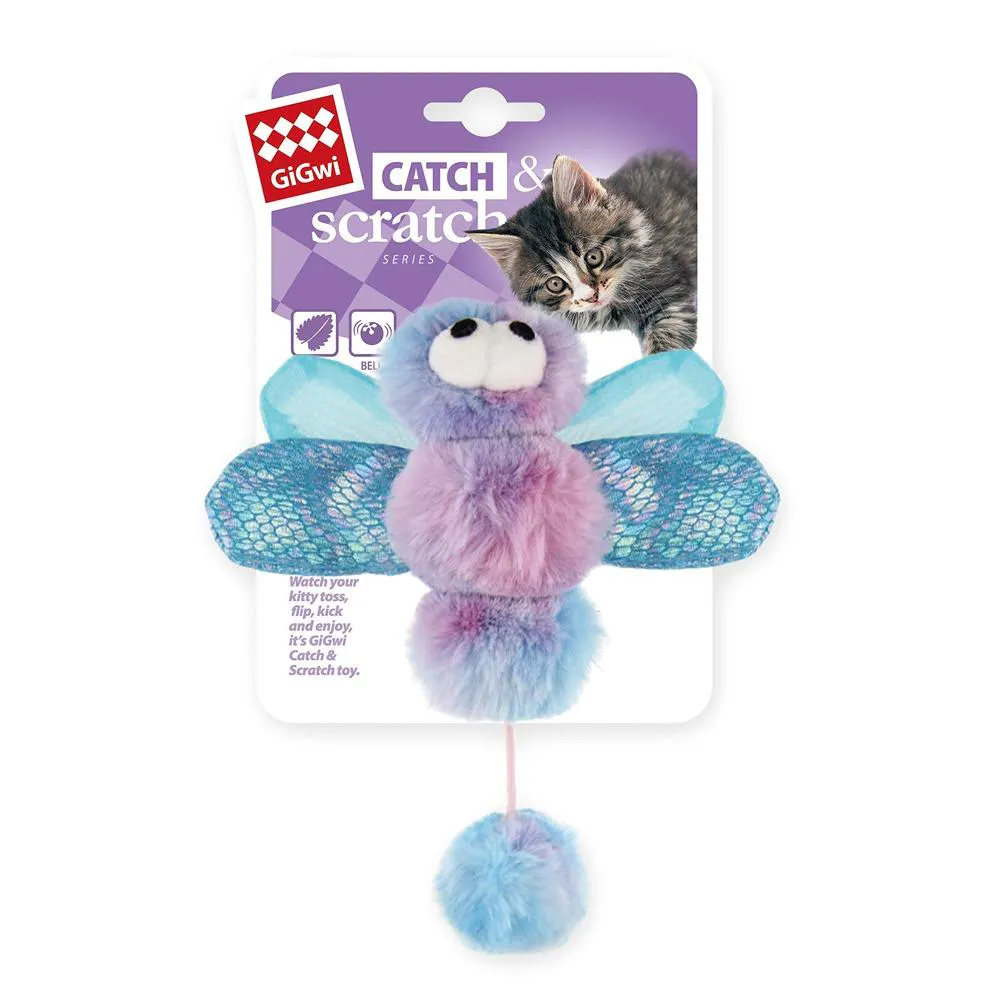 GiGwi Catch and Scratch Dragonfly