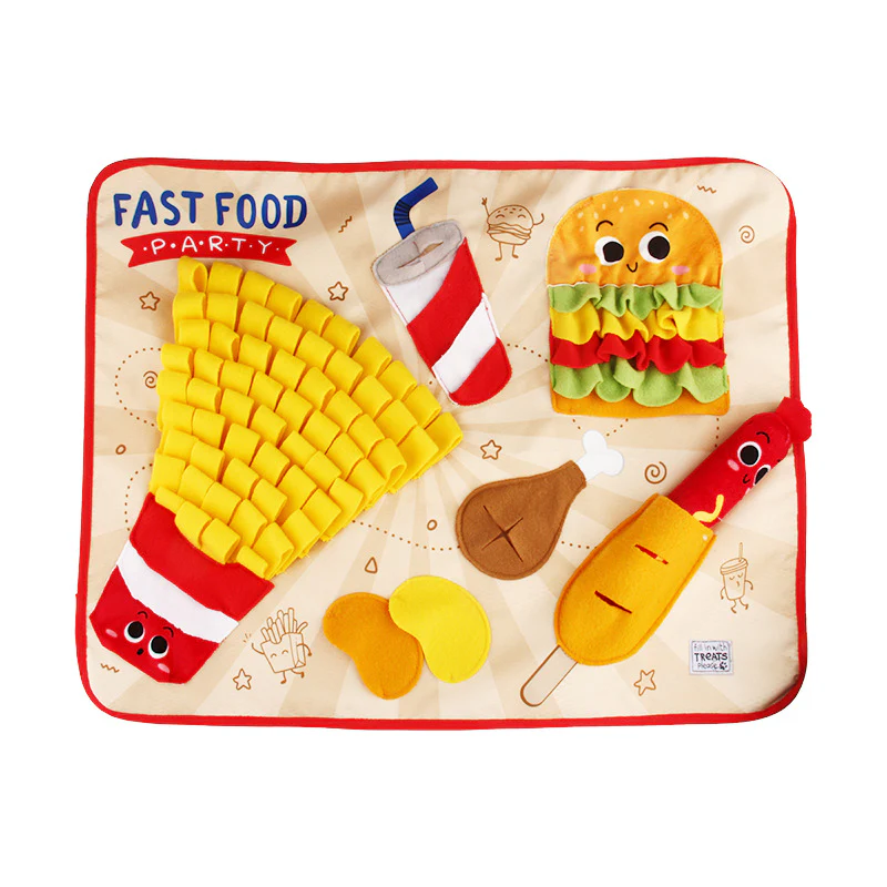GiGwi Snuffle Mat Fast Food