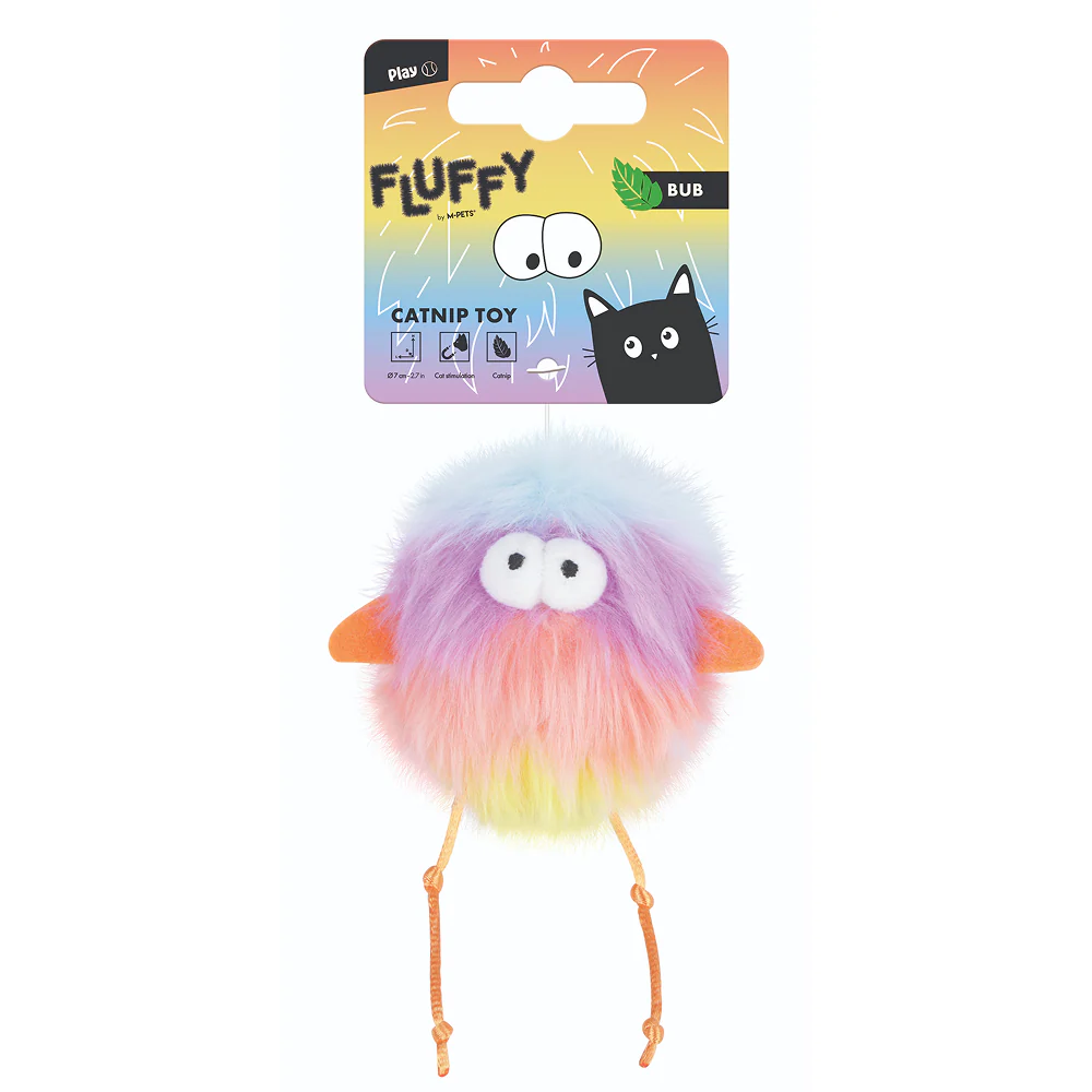 M-Pets Fluffy Bub Catnip Toy