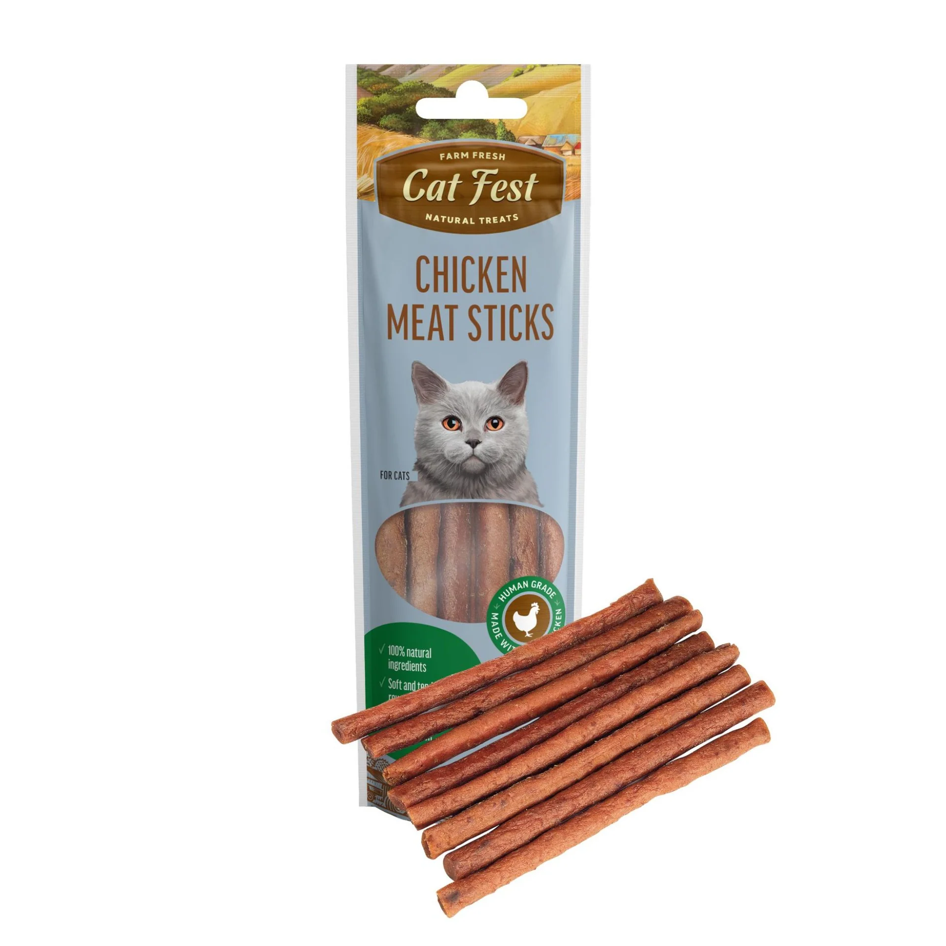 Cat Fest Chicken Meat Sticks