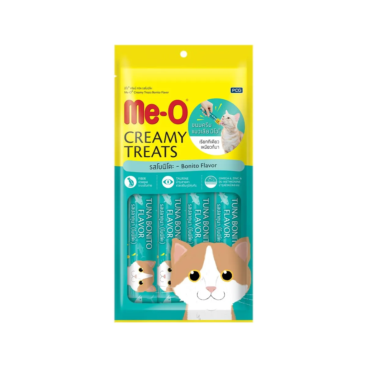Me-O Creamy Tuna Bonito Flavor Cat Treat