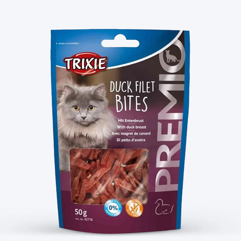 Trixie Premio Duck Fillet Bites with Duck Breast Cat Treat