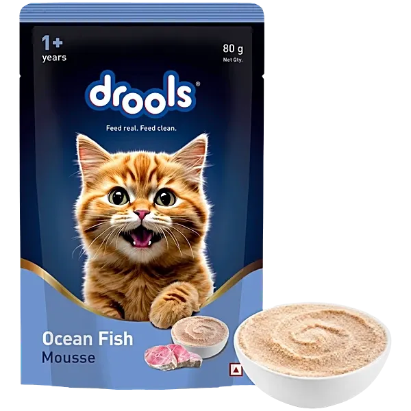 Drools Ocean Fish Mousse Adult Cat Wet Food