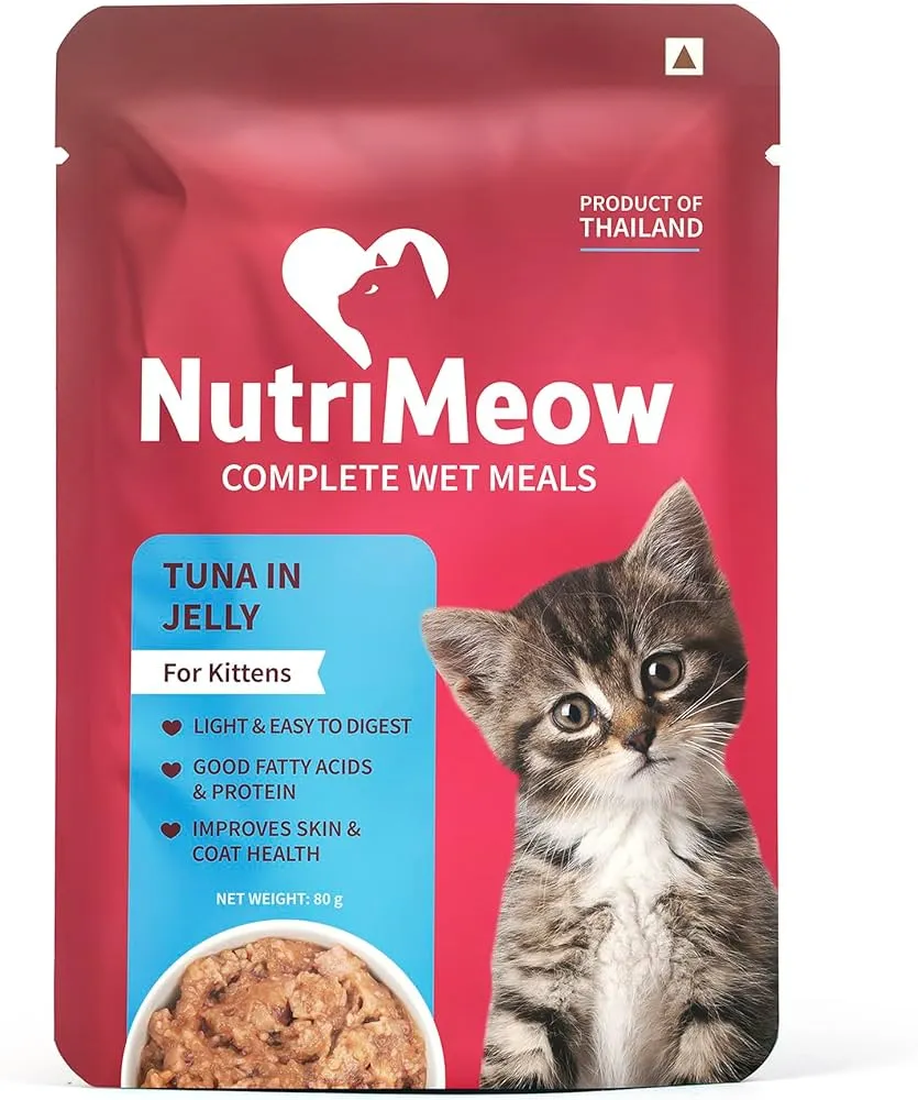 NutriMeow Tuna In Jelly Kitten Wet Food