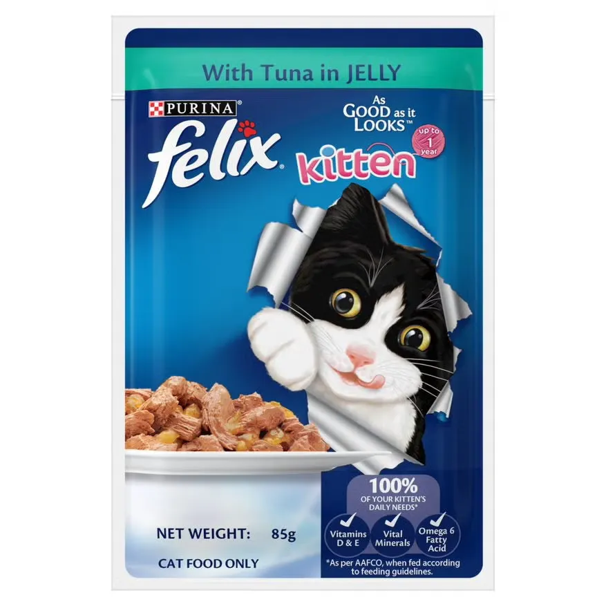 Purina Felix Tuna in Jelly Wet Kitten Food