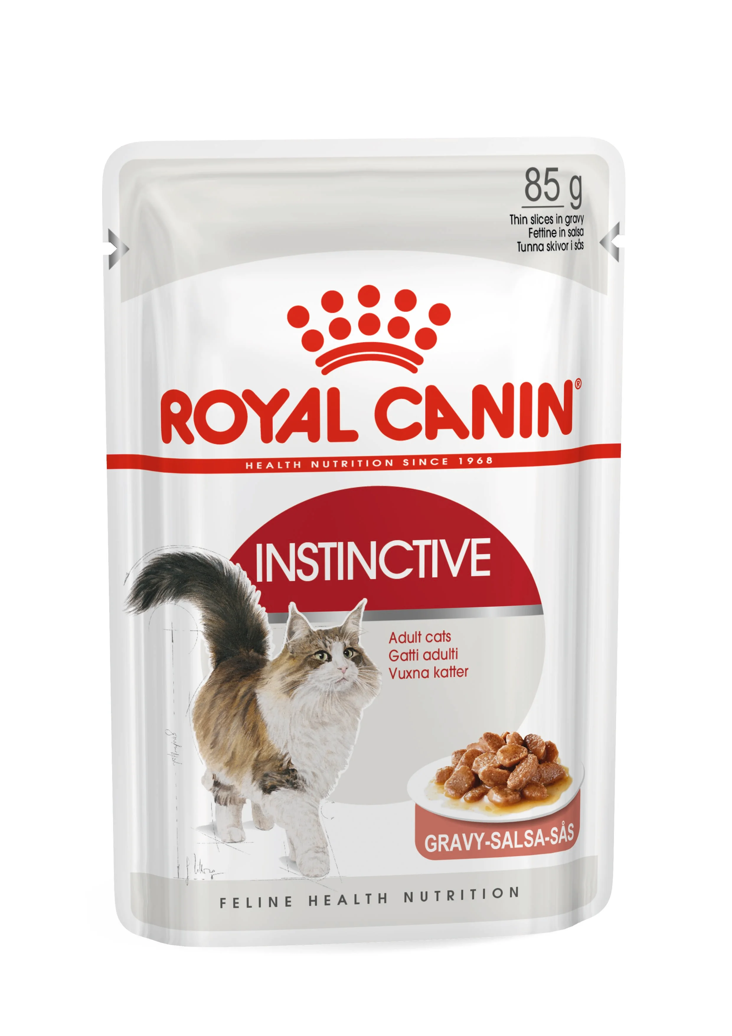 Royal Canin Instinctive Thin Slices in Gravy Adult Wet Cat Food