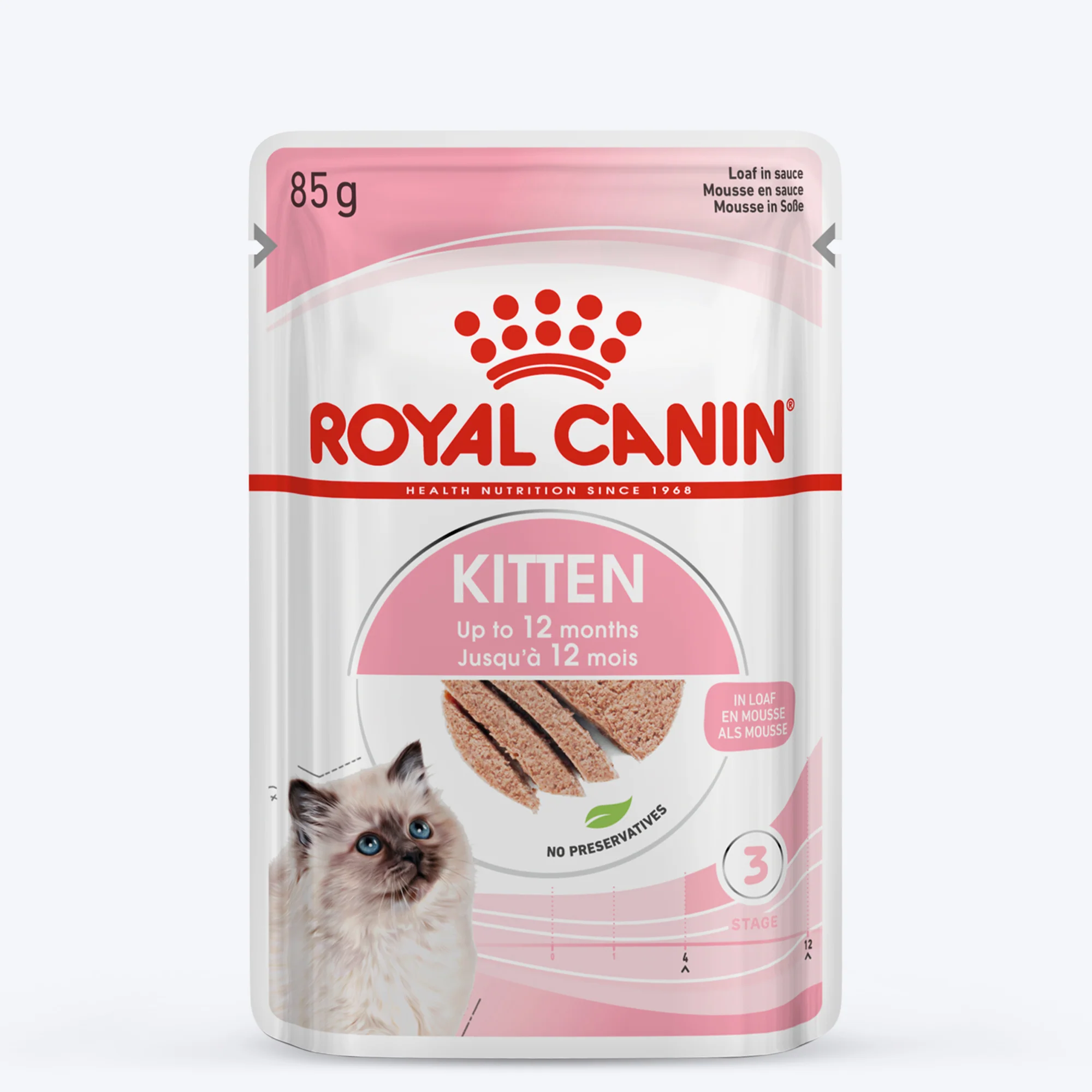 Royal Canin Kitten Loaf in Sauce Wet Food