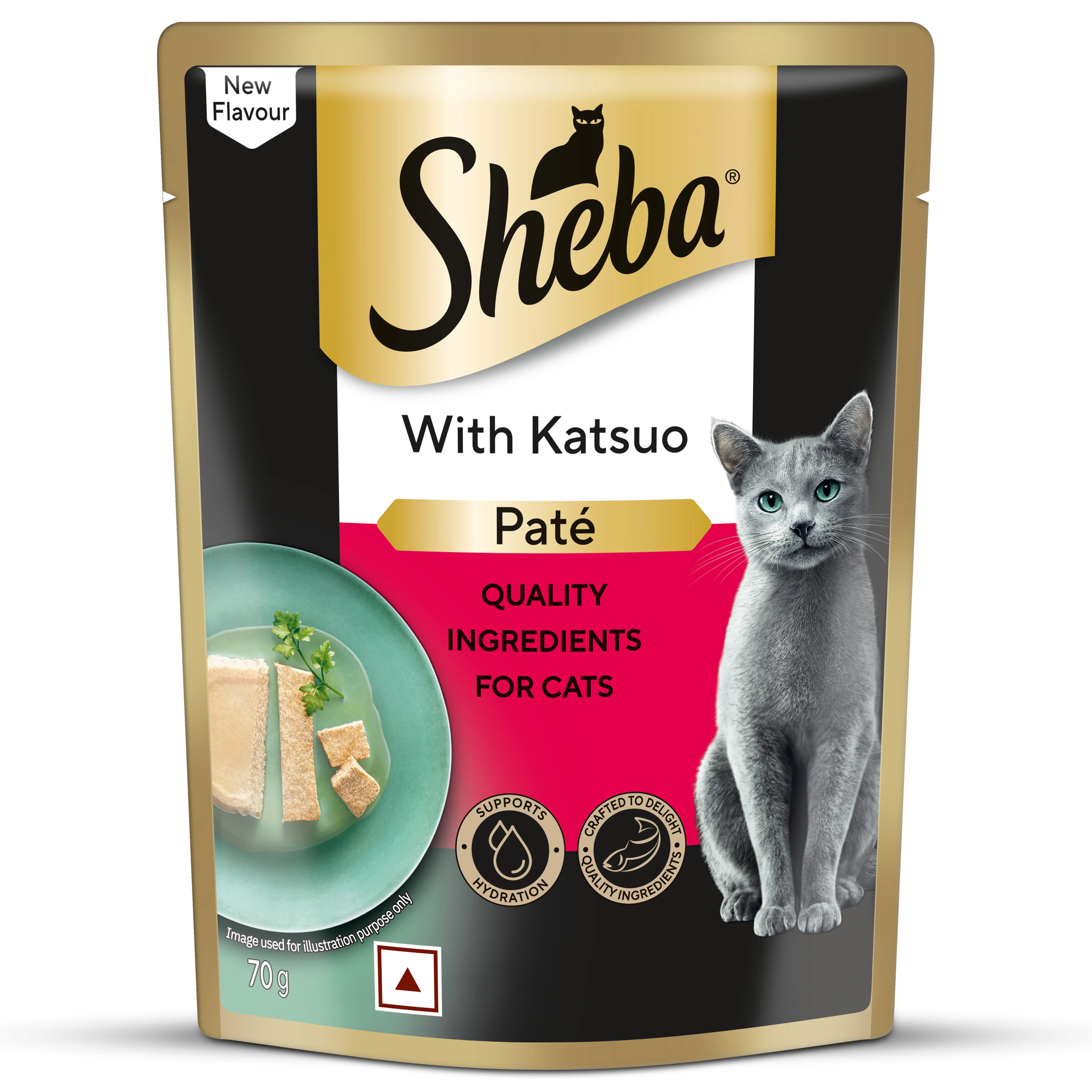 Sheba Katsuo Pate Wet Food For Adult Cat