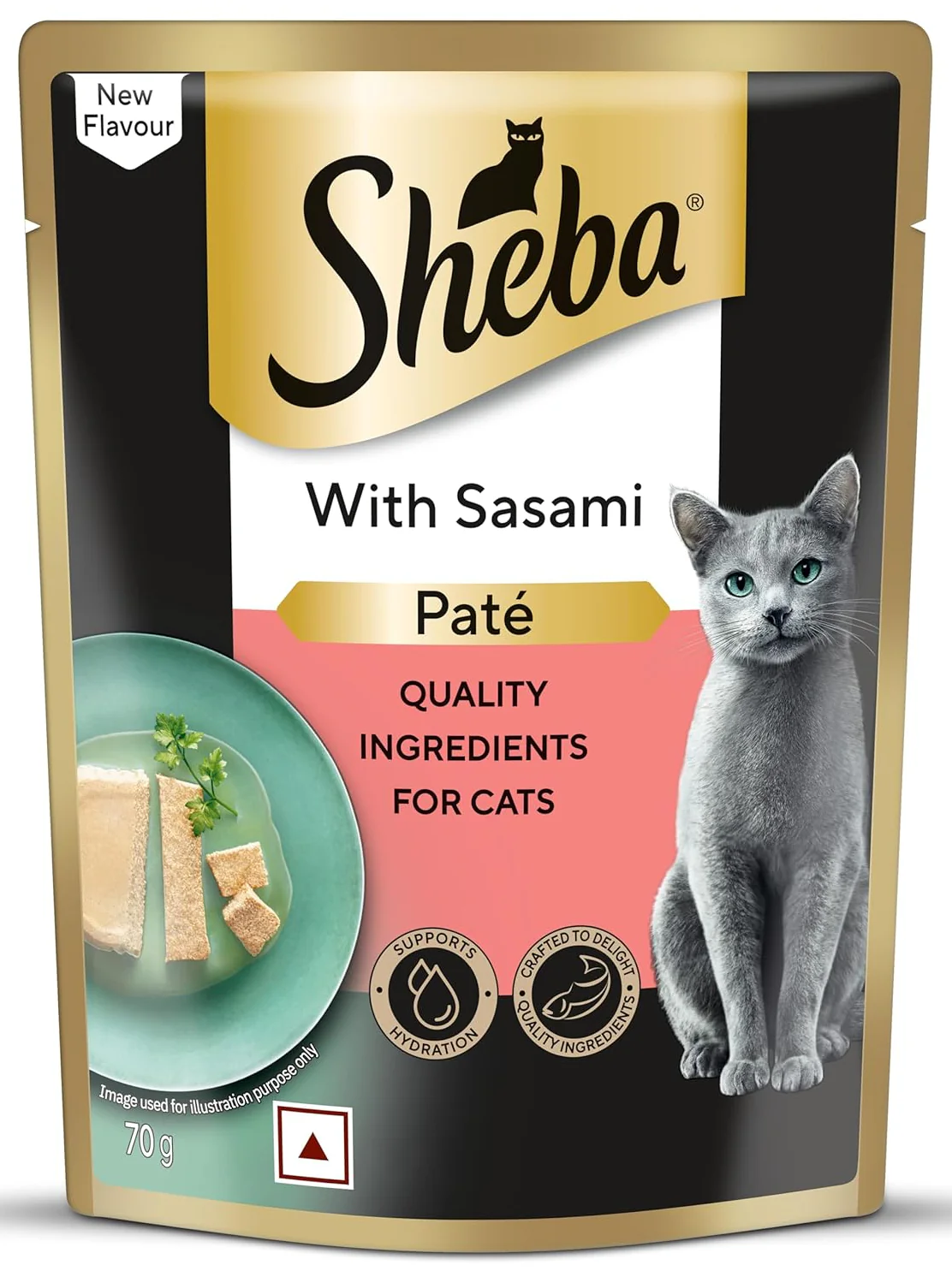 Sheba Sasami Pate Adult Cat Wet Food