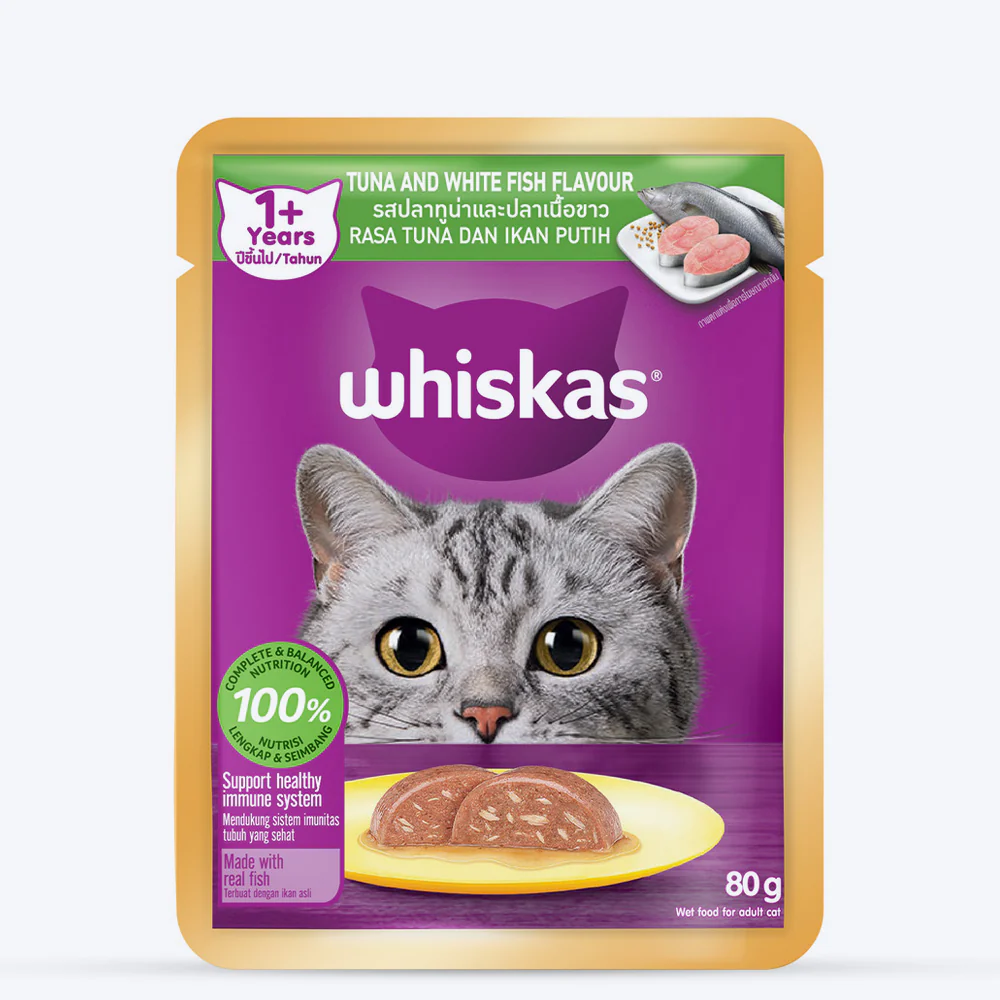 Whiskas Adult Tuna and White Fish Flavour