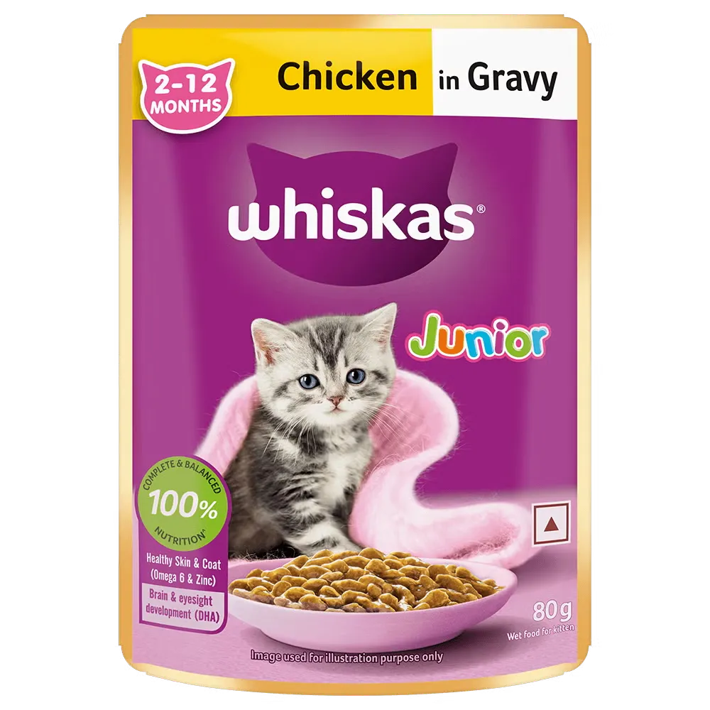 Whiskas Kitten Chicken in Gravy