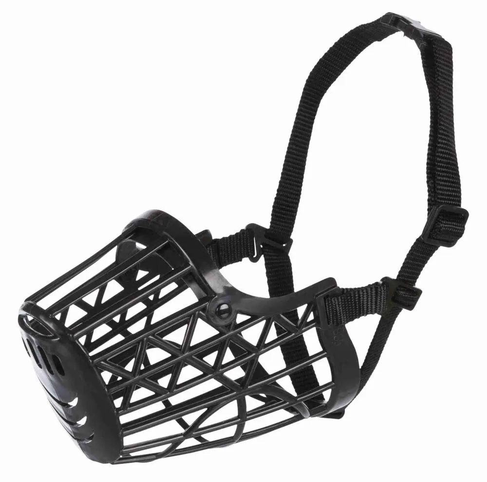 Trixie Muzzle Plastic Black