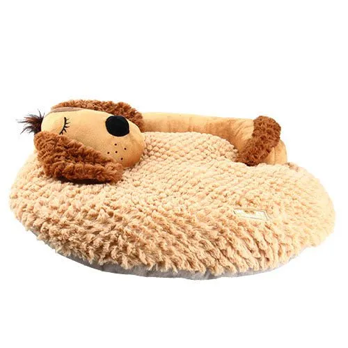 GiGwi Snoozy Friends Sleepy Dog 3D Cushion