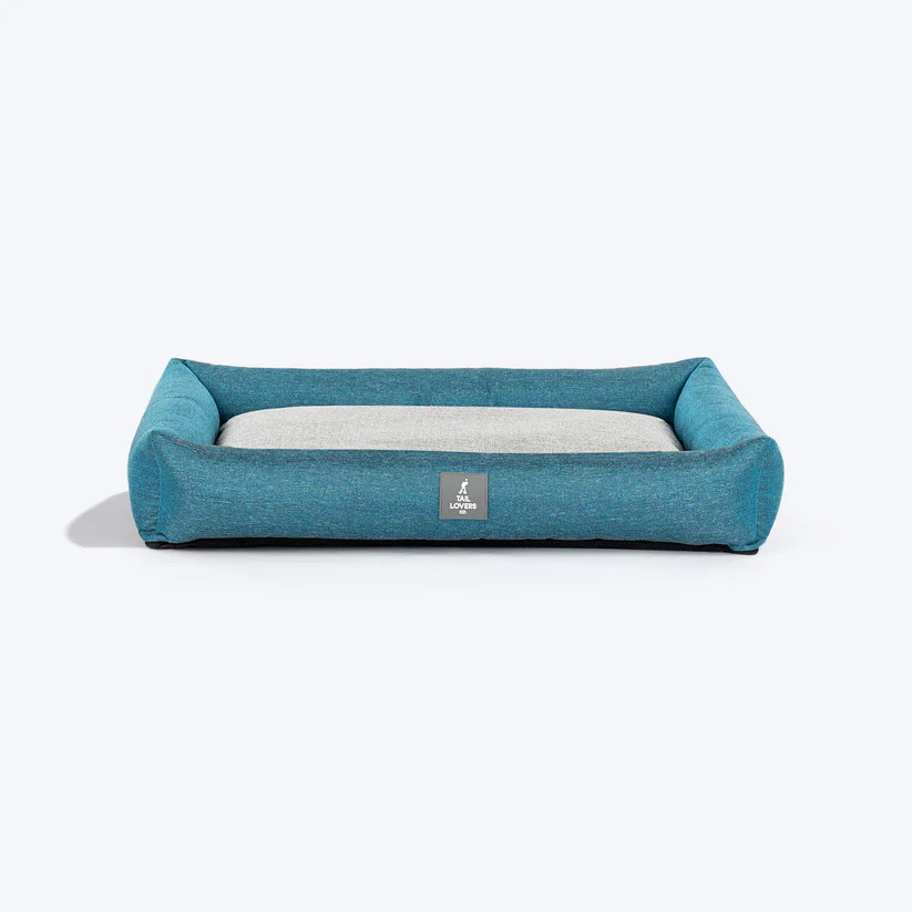 TLC Nesting Nook Dog Bed - Teal Blue