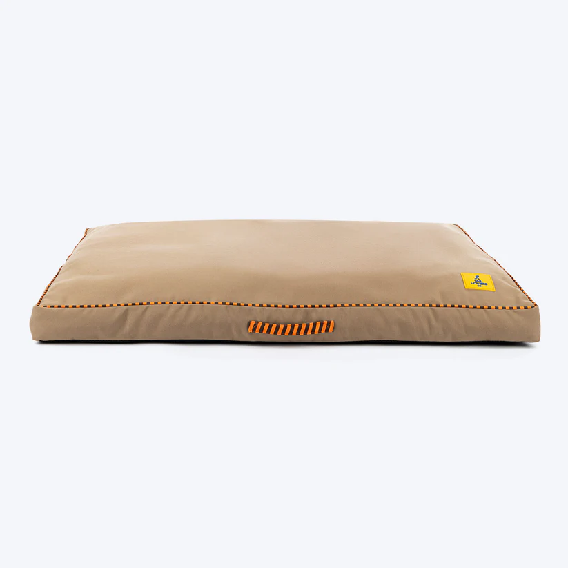 TLC Sandstone Flat Heaven Dog Bed - Light Brown