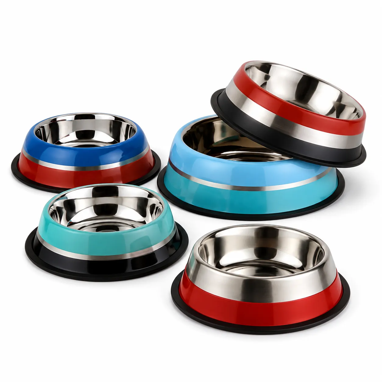 Companion Needs Eco Dual Colour Anti Skid Bowl