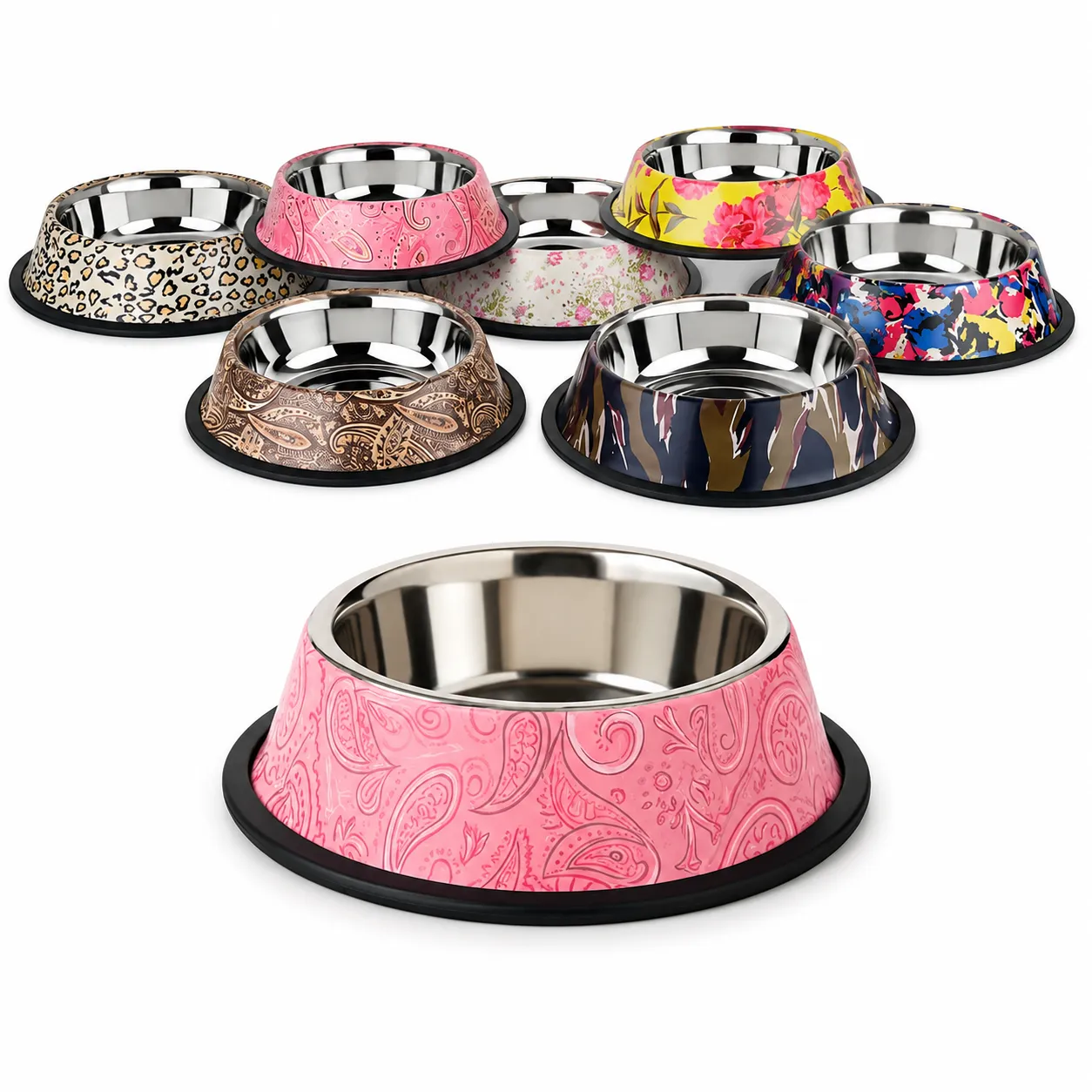 Companion Needs Luxe Tifany Print Bowl