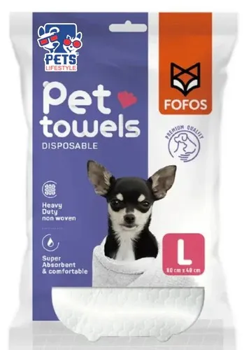 Fofos Disposable Pet Towel