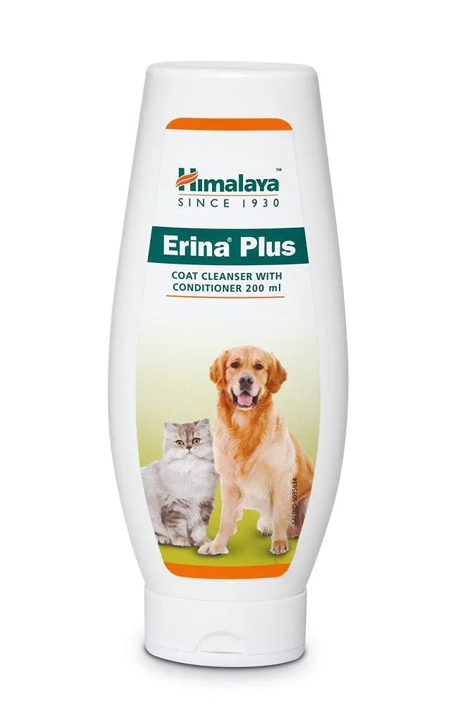 Himalaya Erina Plus Coat Cleanser Shampoo with Conditioner