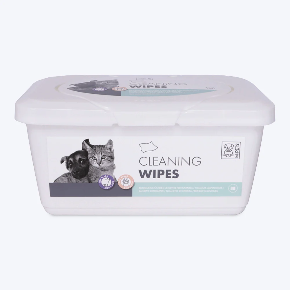 M-Pets Cleaning Wipes For Body & Paws