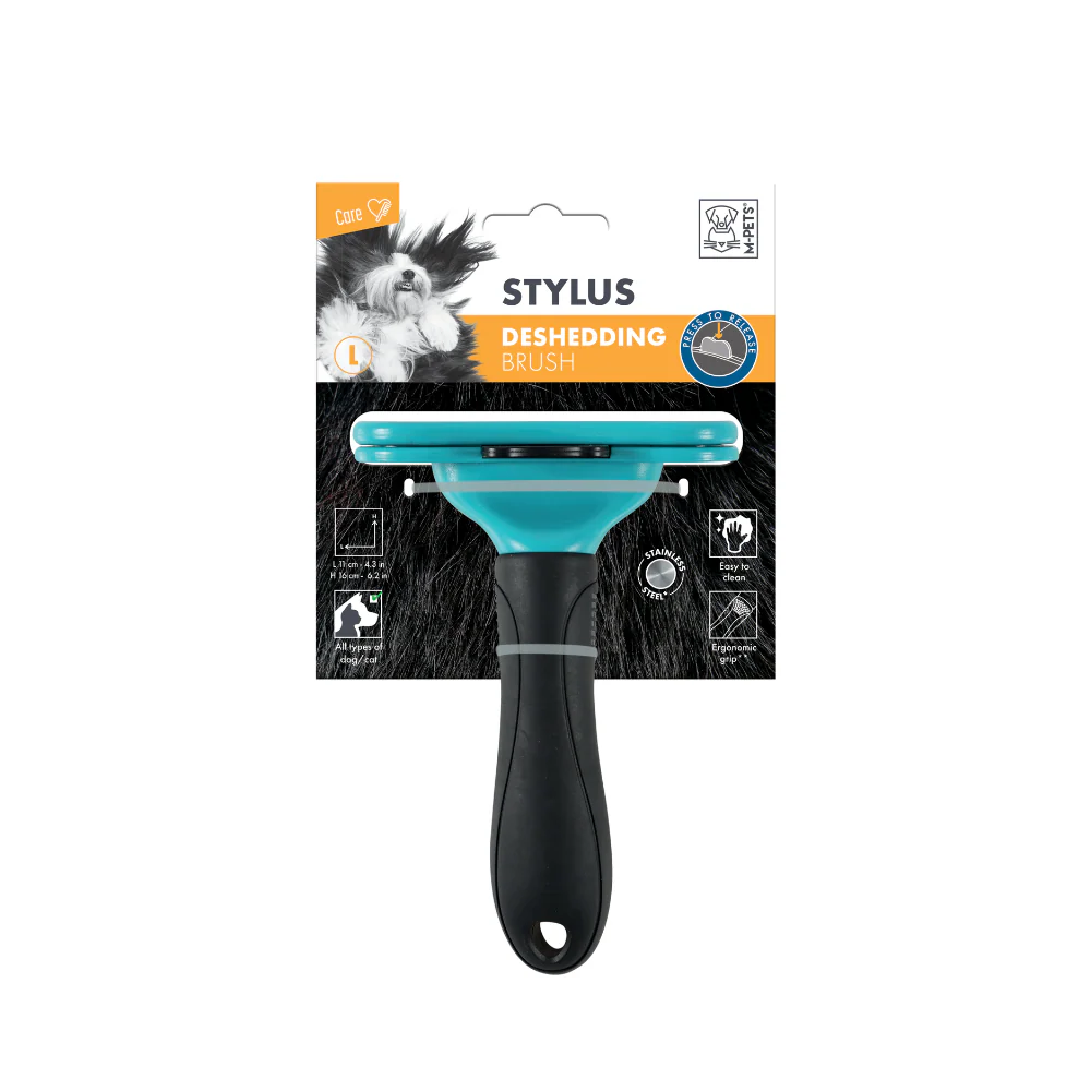 M-Pets Stylus Deshedding Brush