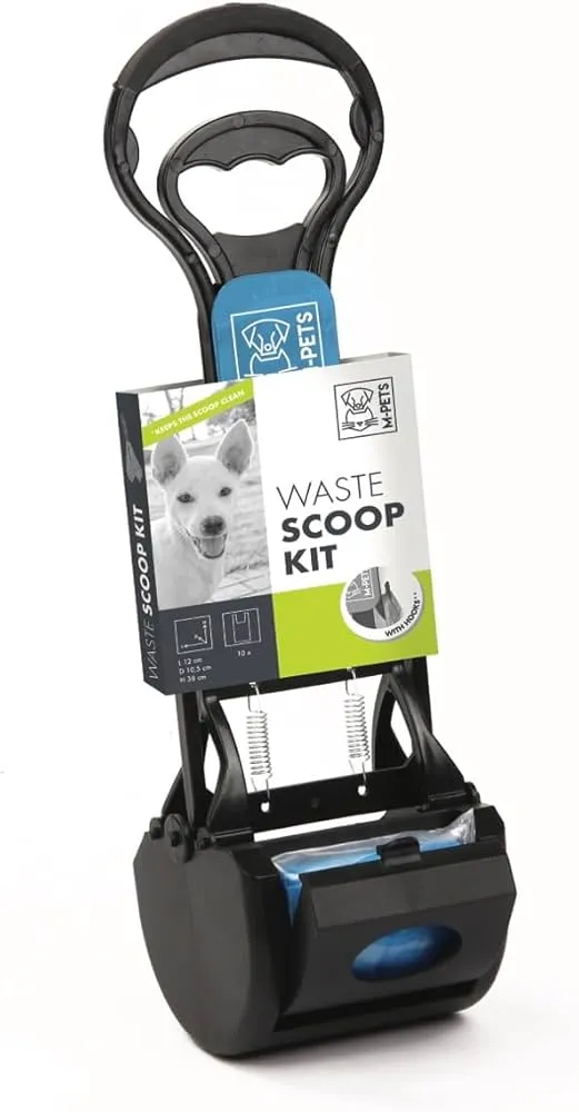 M-Pets Waste Scoop Kit With Handles 10 Bags