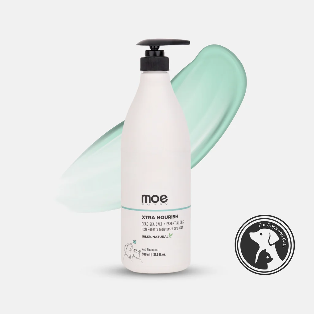Moe Puppy Xtra Nourish for Itch Relief & Moisturize Dry Coat