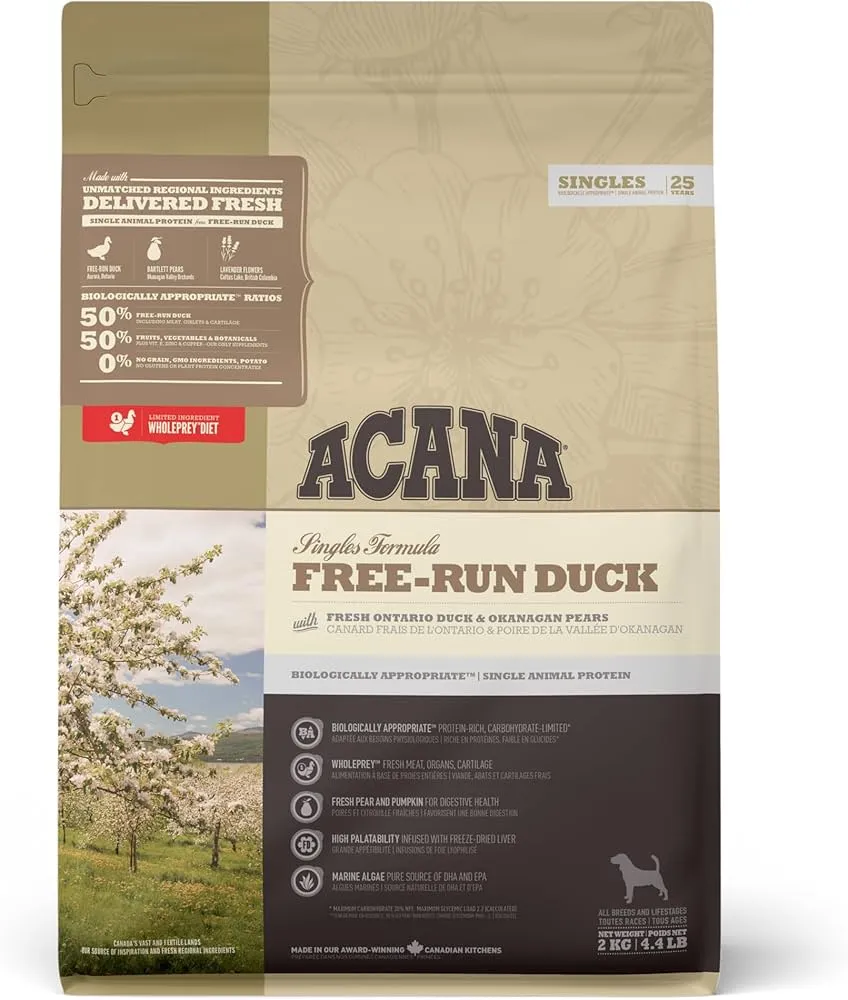 Acana Free-Run Duck Dry Dog Food