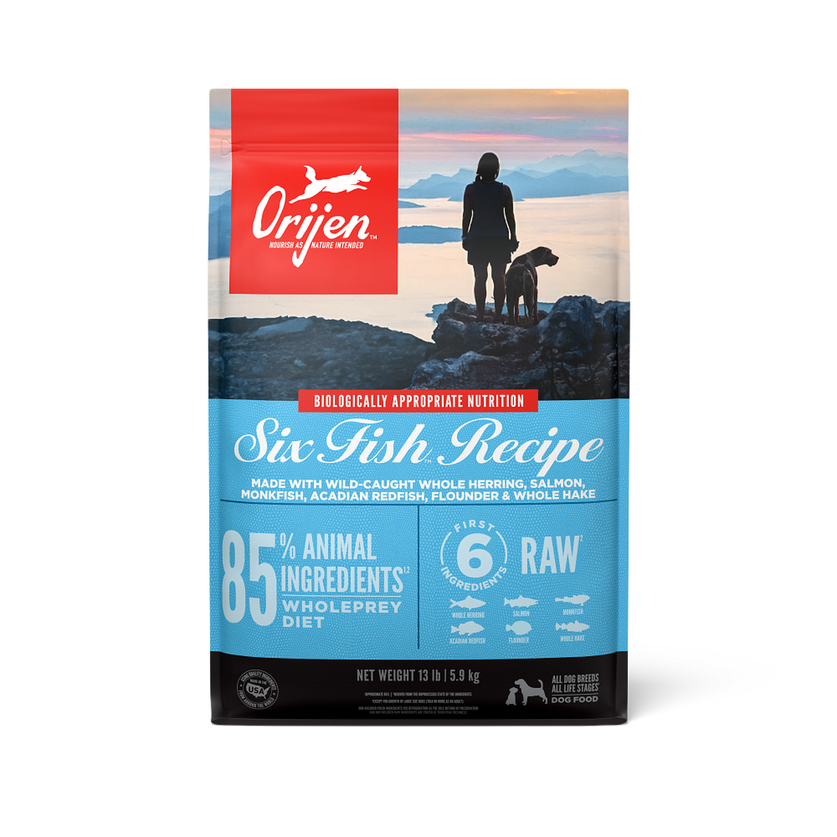 Orijen Six Fish Grain Free Dry Dog Food
