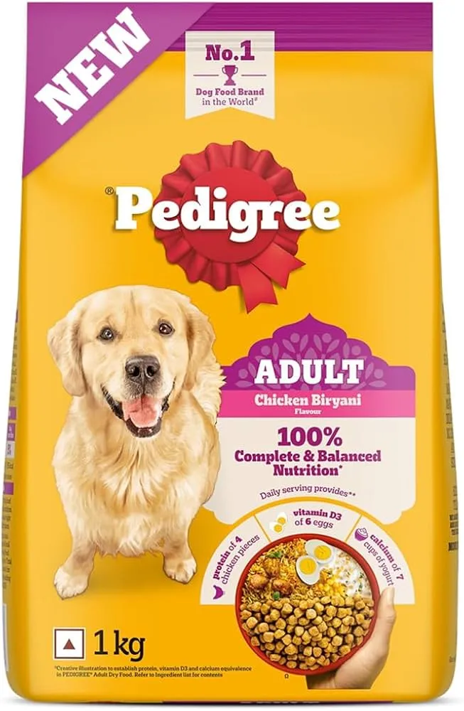 Pedigree Chicken Biryani Adult Dry Dog Food
