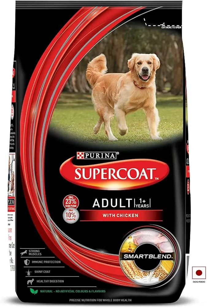 Purina Supercoat Adult All Breed Dry Dog Food