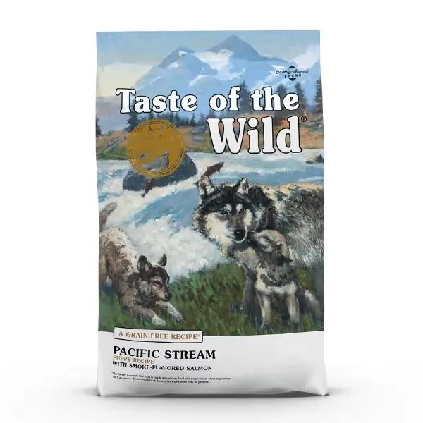 Taste of the Wild Pacific Stream Grain Free Dry Puppy Food - Smoked Salmon