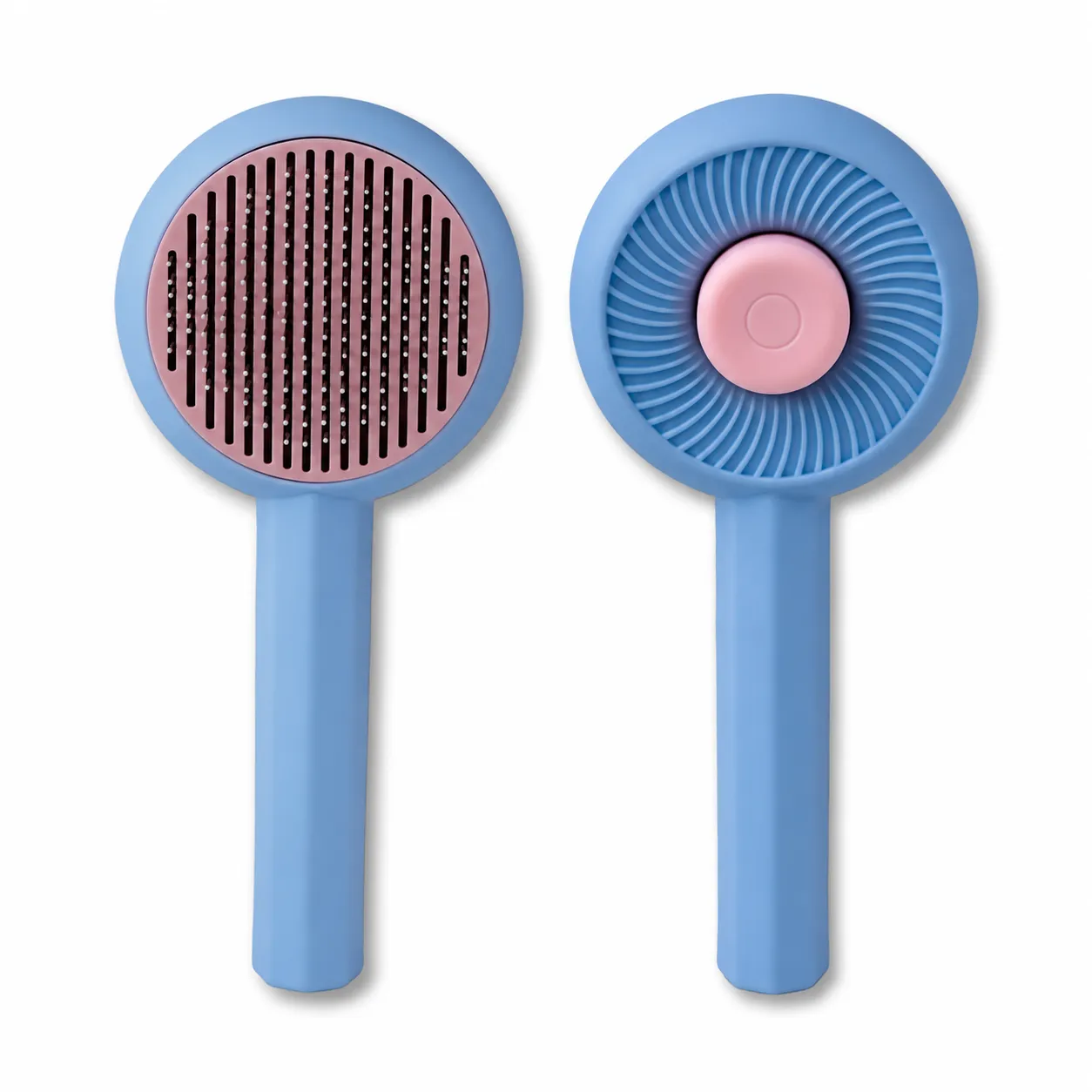 Companion Needs Eco Self Cleaning Slicker Round Brush