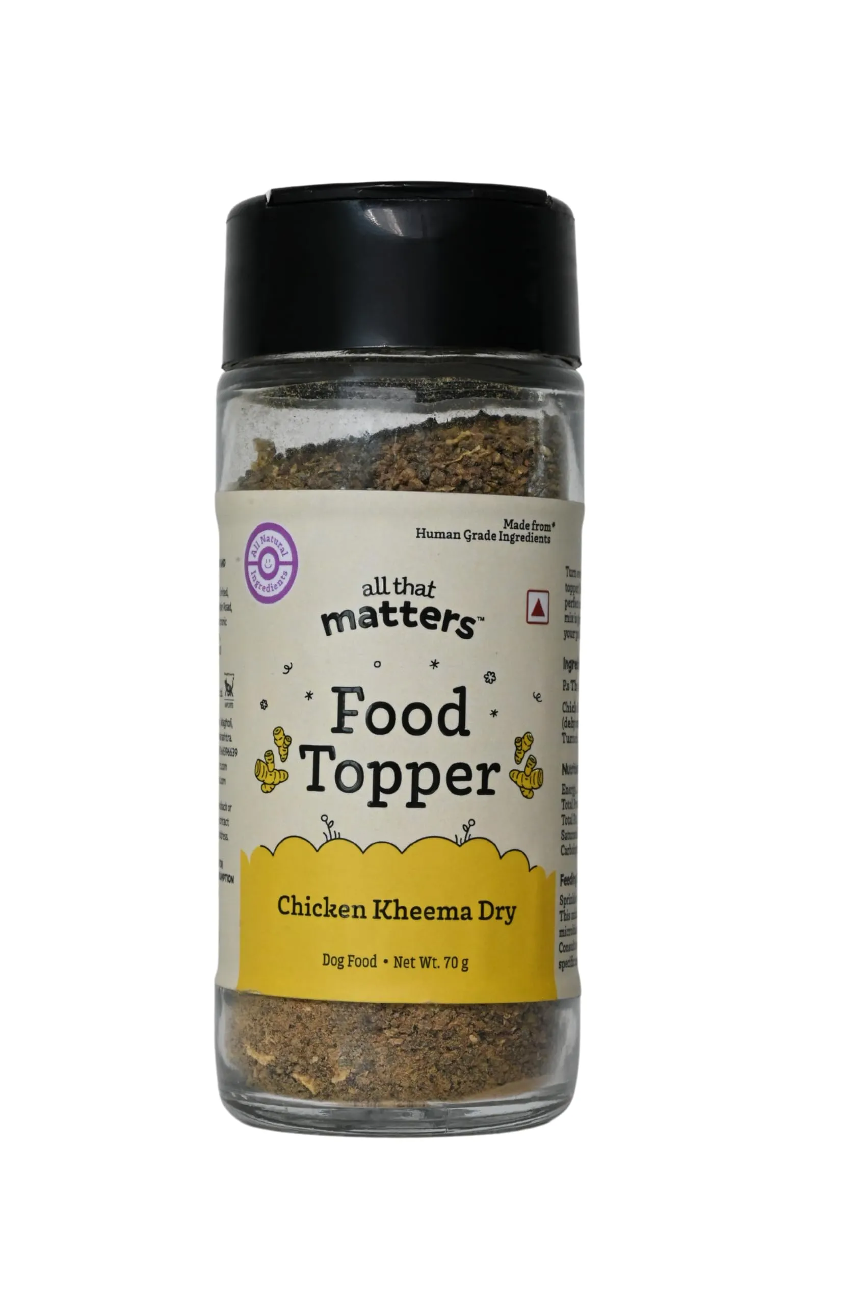 ABK Chicken Kheema Dry Food Topper for Dog