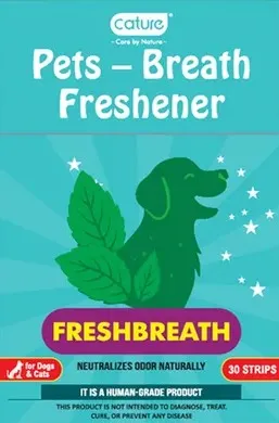 Cature Pets - Fresh Breath Mouth Strips 30 Strips
