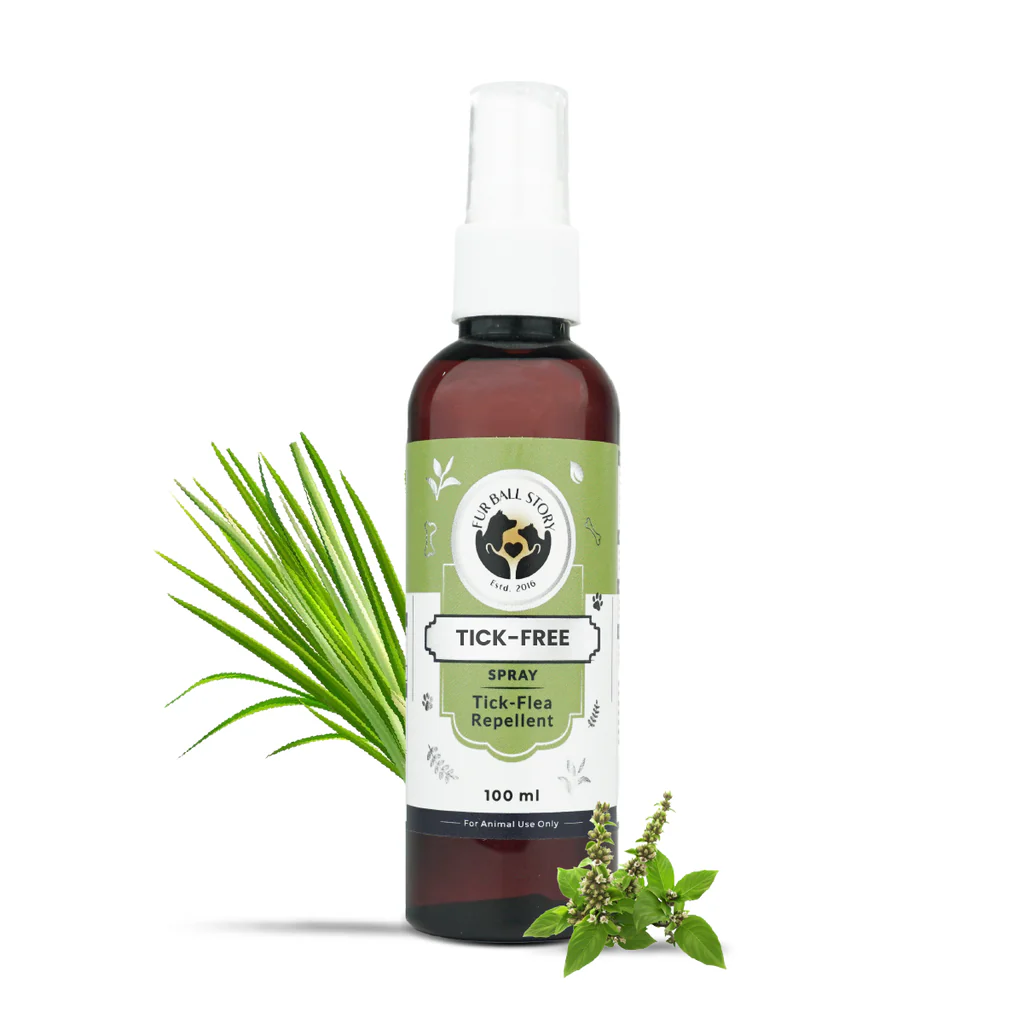 FurBall Story Tick and Flea Repelling Spray For Dogs and Cats