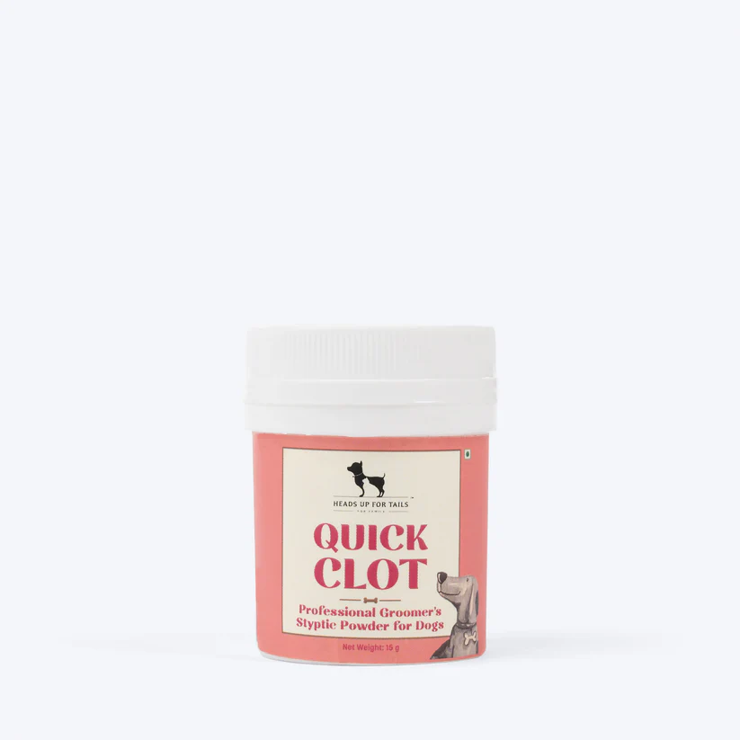 Heads Up For Tails Quick Clot Dog Powder