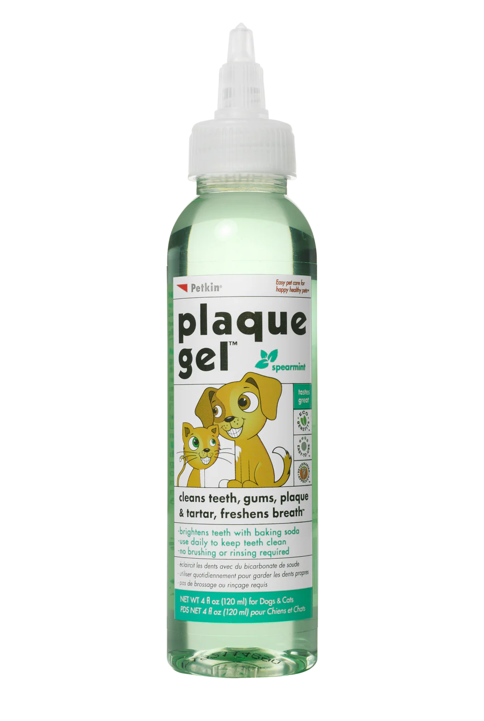 Petkin Plaque Gel Spearmint