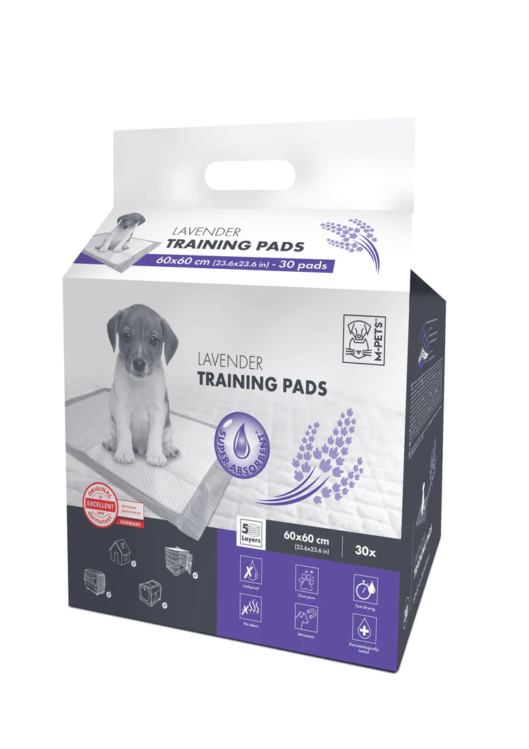 M-Pets Lavender Puppy Training Pads 60x60