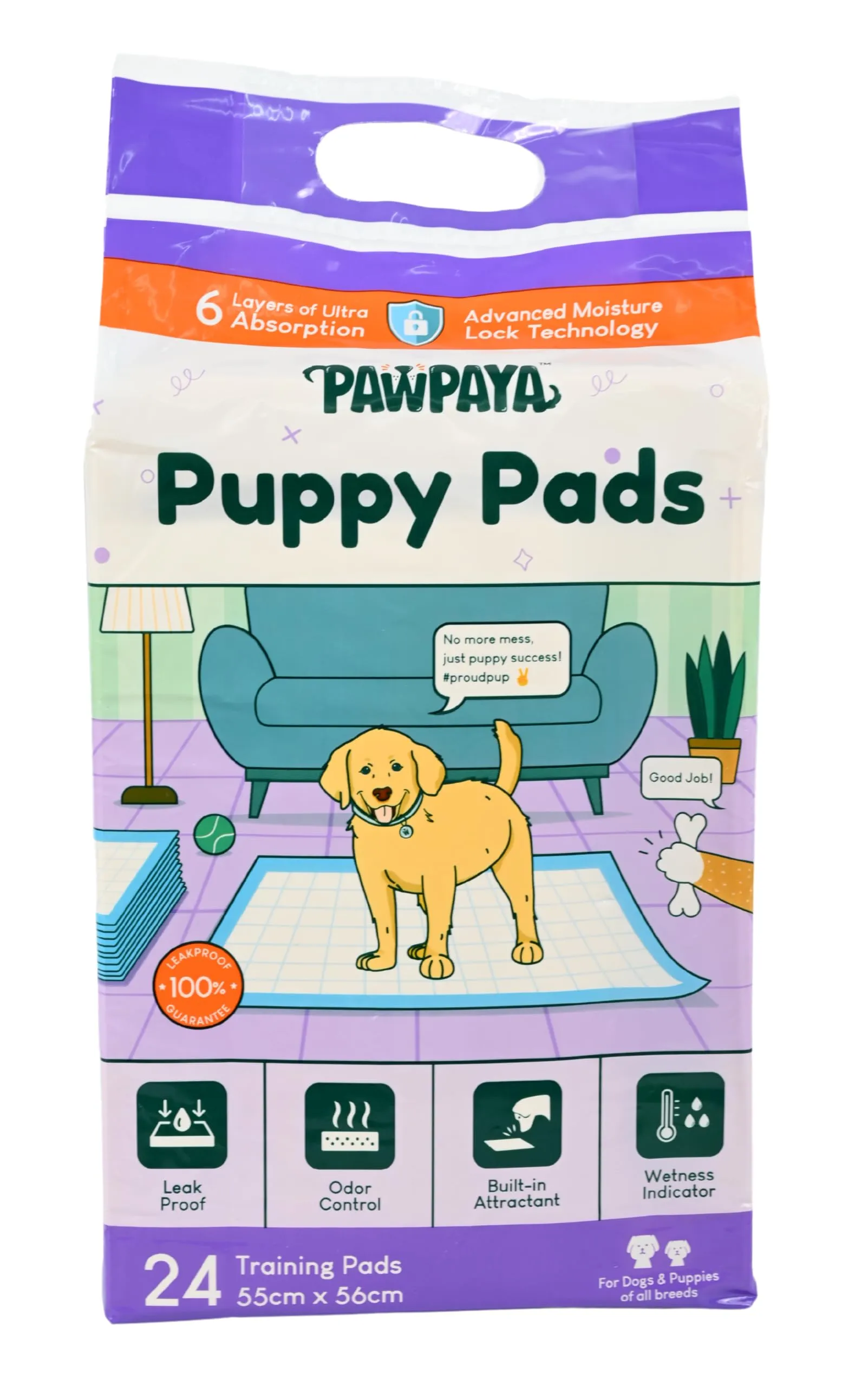 Pawpaya Puppy Pads Training Pads 60x90 cm