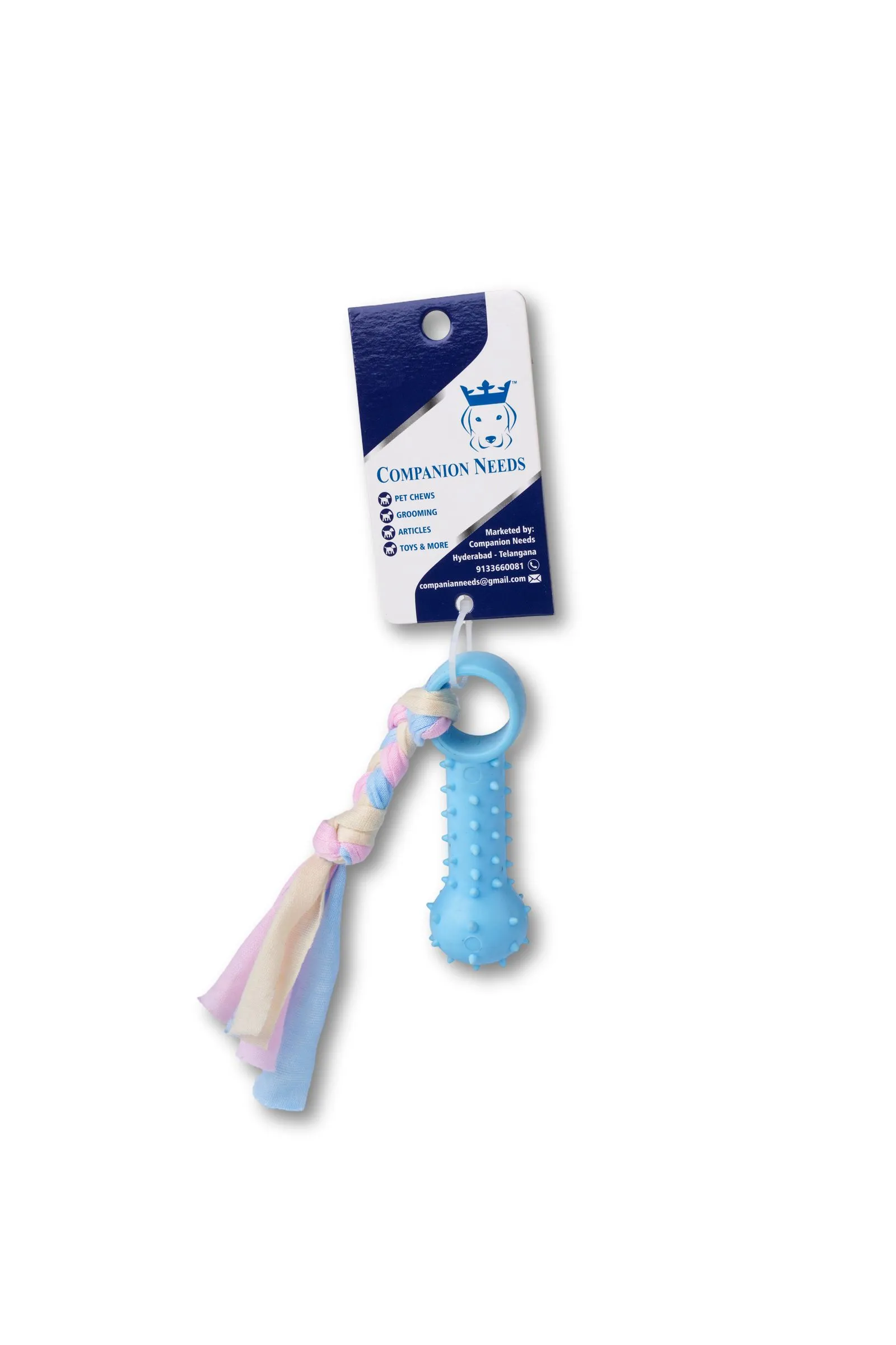Companion Needs Chewer Toy Keychain